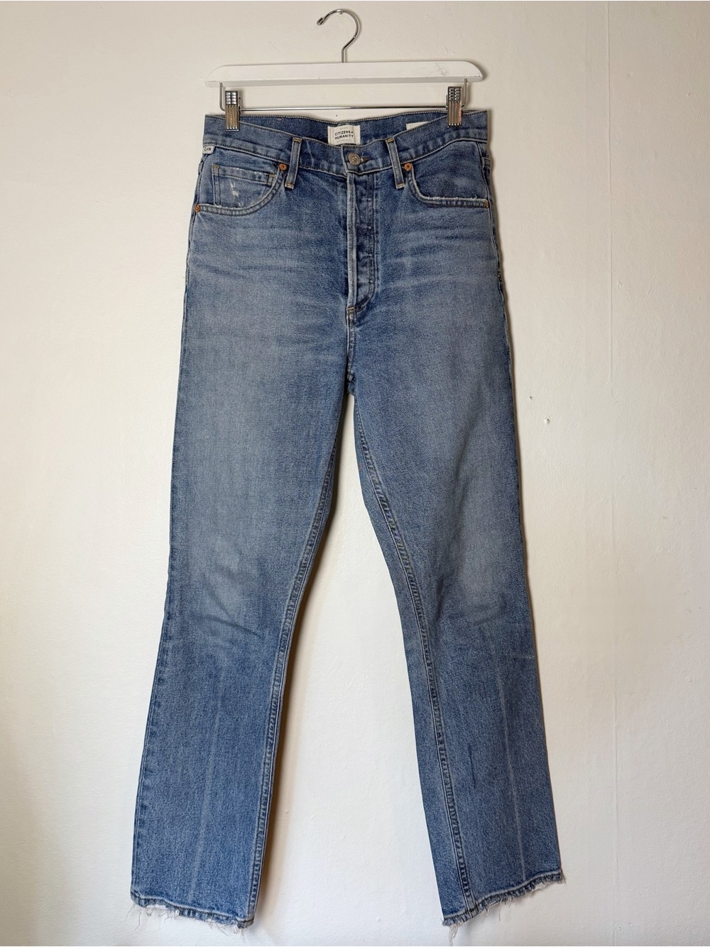 Citizens Of Humanity High Rise Jolene Vintage Slim Straight Denim Jeans size 27